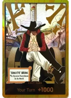 DON!! Card (Dracule Mihawk) (Gold)
