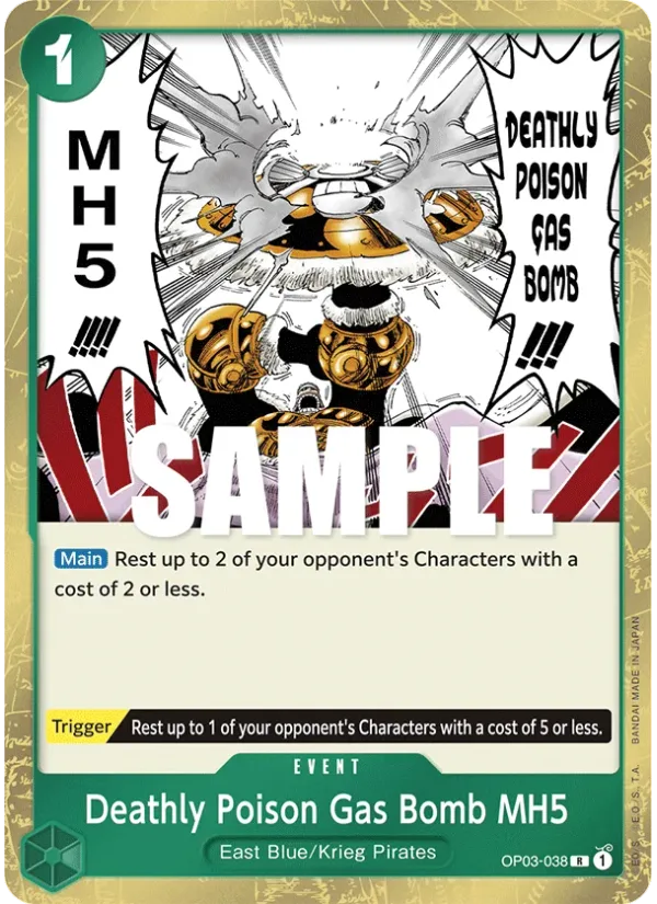 Deathly Poison Gas Bomb MH5