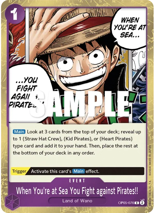 When You're at Sea You Fight against Pirates!!
