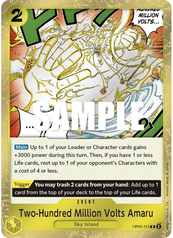 Two-Hundred Million Volts Amaru
