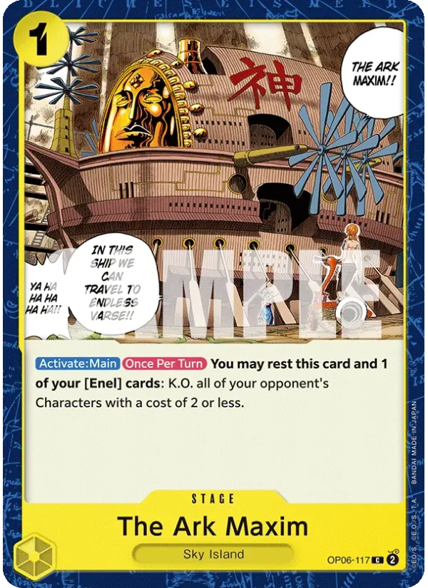 The Ark Maxim
