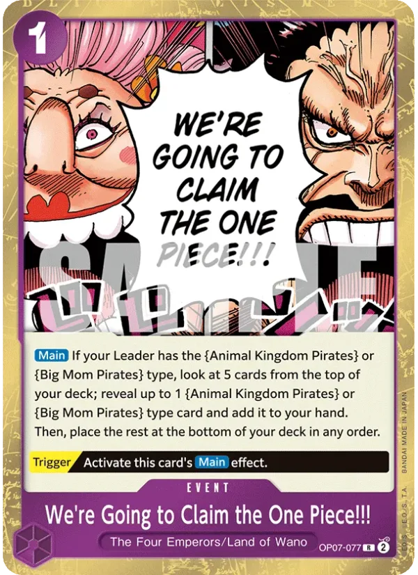 We're Going to Claim the One Piece!!!