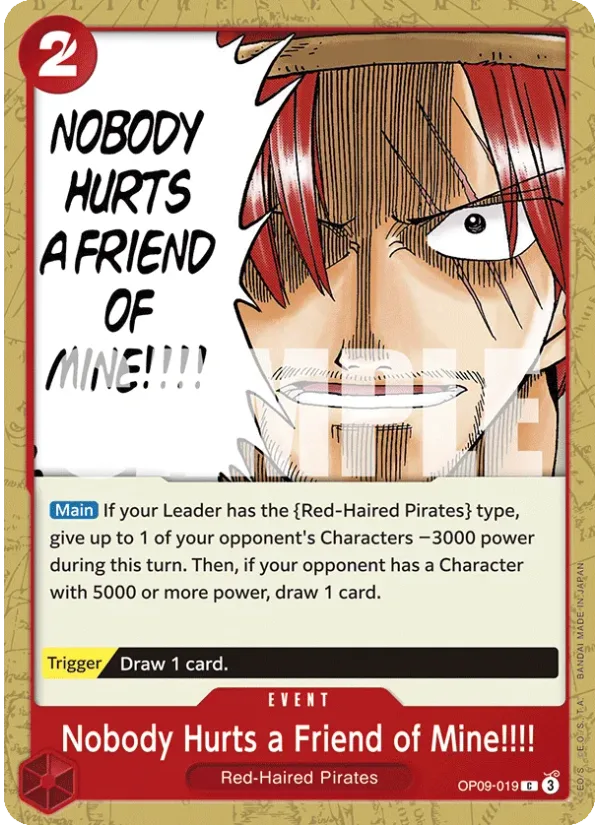 Nobody Hurts a Friend of Mine!!!!