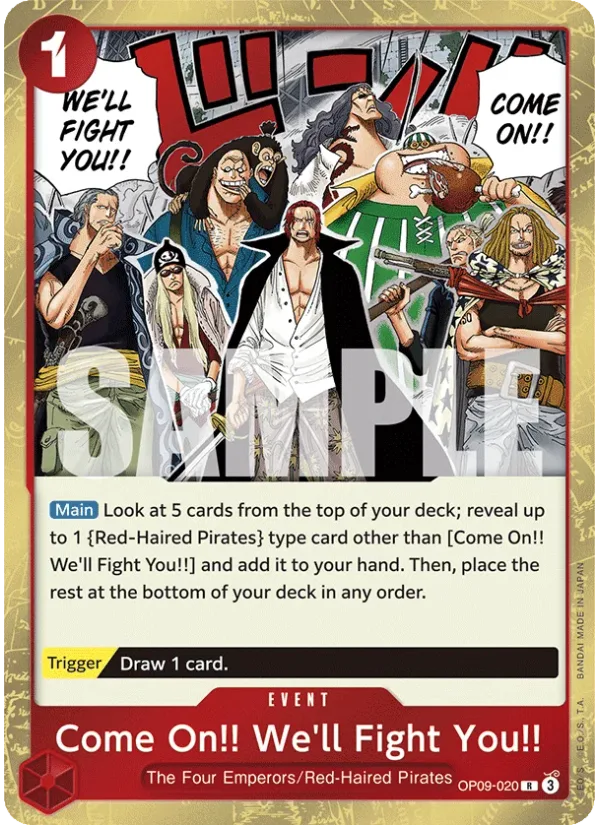 Come On!! We'll Fight You!!