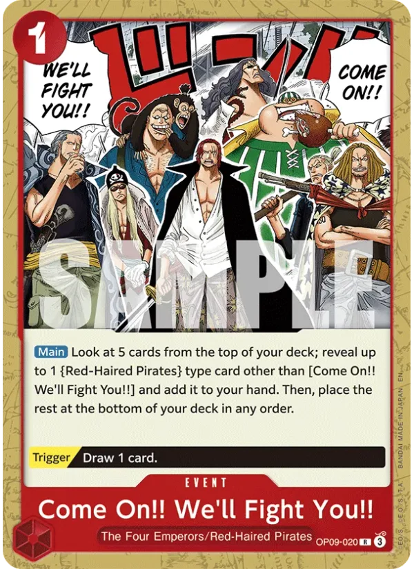 Come On!! We'll Fight You!!