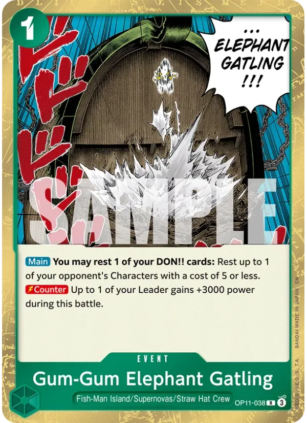 Gum-Gum Elephant Gatling