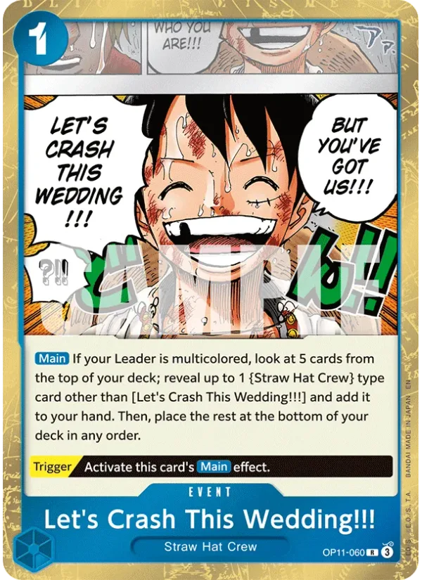 Let's Crash This Wedding!!!