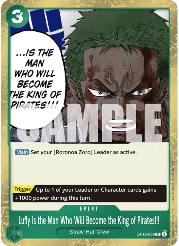 Luffy Is the Man Who Will Become the King of Pirates!!!