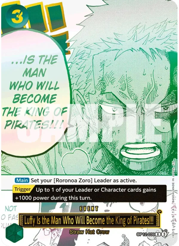 Luffy Is the Man Who Will Become the King of Pirates!!!