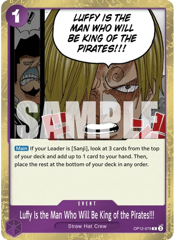 Luffy Is the Man Who Will Be King of the Pirates!!!