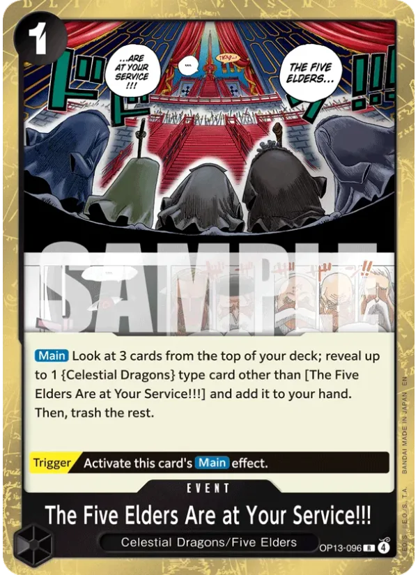 The Five Elders Are at Your Service!!!