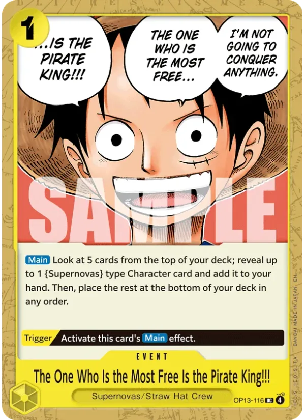 The One Who Is the Most Free Is the Pirate King!!!