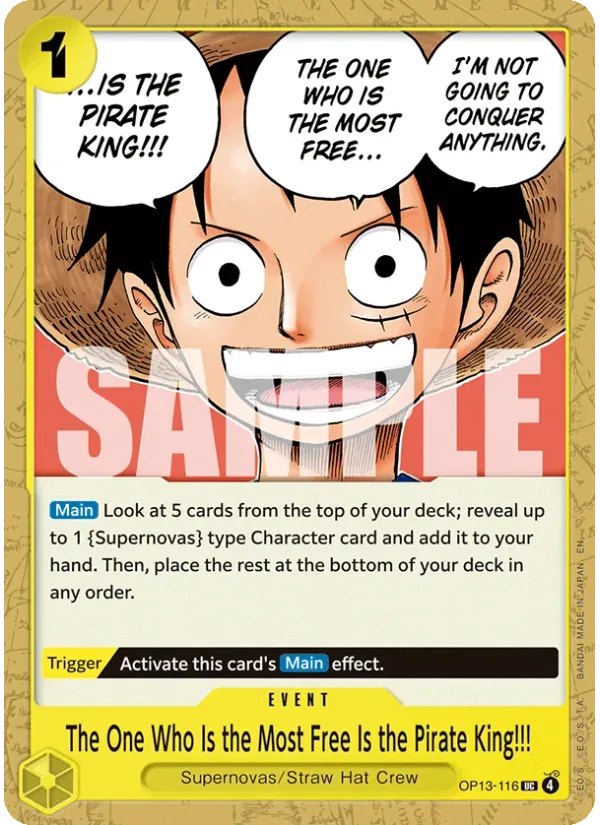 The One Who Is the Most Free Is the Pirate King!!!