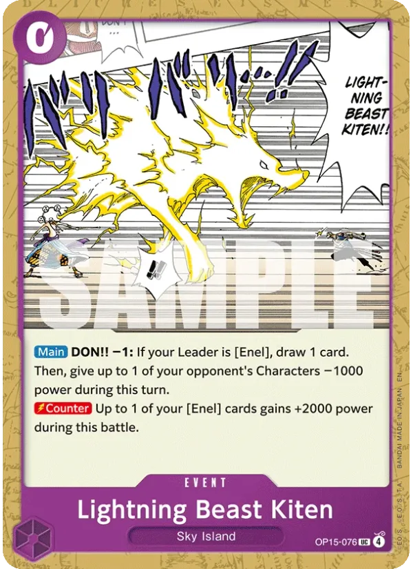 Lightning Beast Kiten