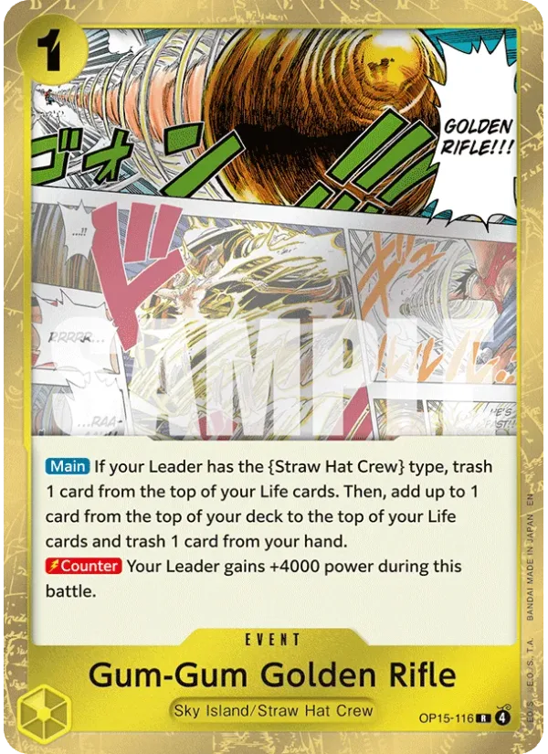 Gum-Gum Golden Rifle