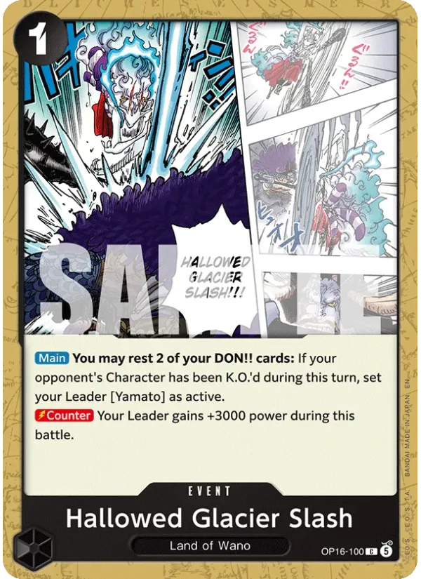 Hallowed Glacier Slash
