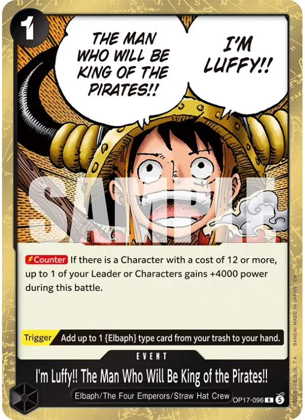 I'm Luffy!! The Man Who Will Be King of the Pirates!!